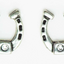 The Finishing Touch - Horseshoe Stone Earrings (2 Styles)