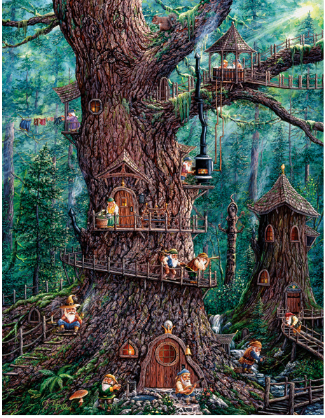 FOREST GNOMES PUZZLE 36510