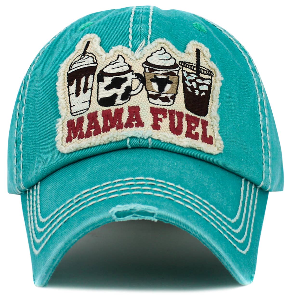 Mama Fuel Vintage Ballcap (Light Pink)