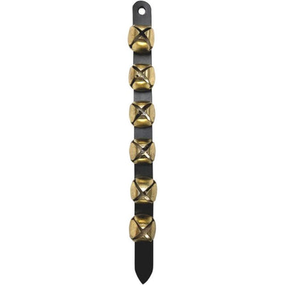 6 Brass Plated Sleigh Bells