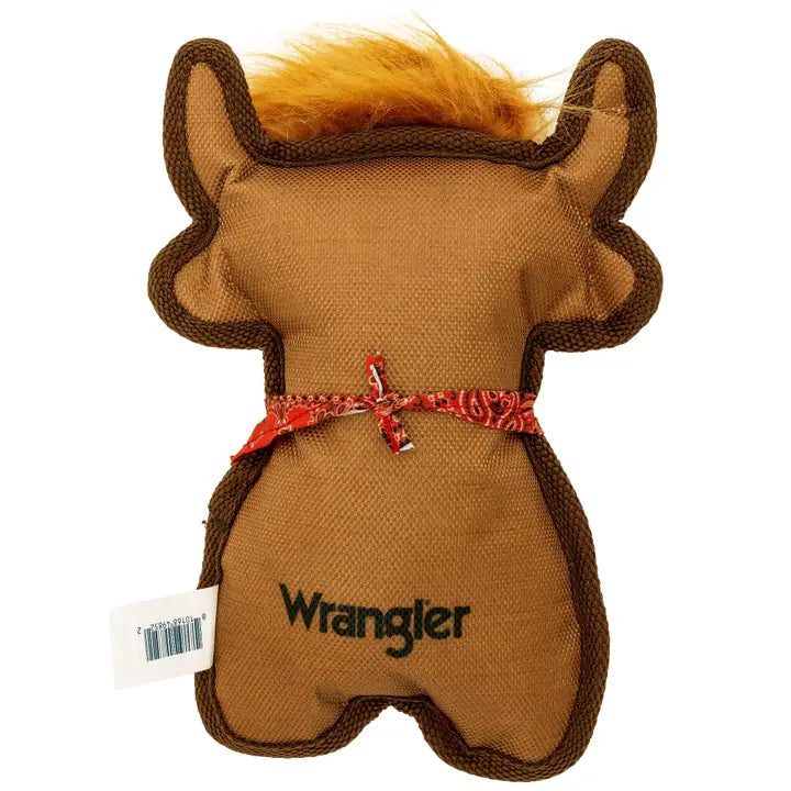 Wrangler Cow Squeak Dog Toy