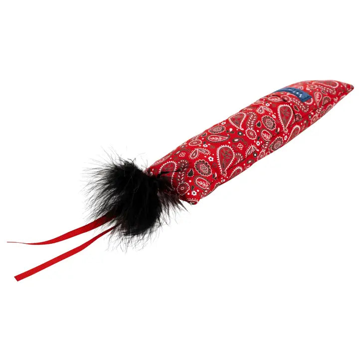 Wrangler Bandana Kicker Cat Toy