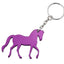 Aluminum Prancing Horse Keychain (Multiple Colors Available)