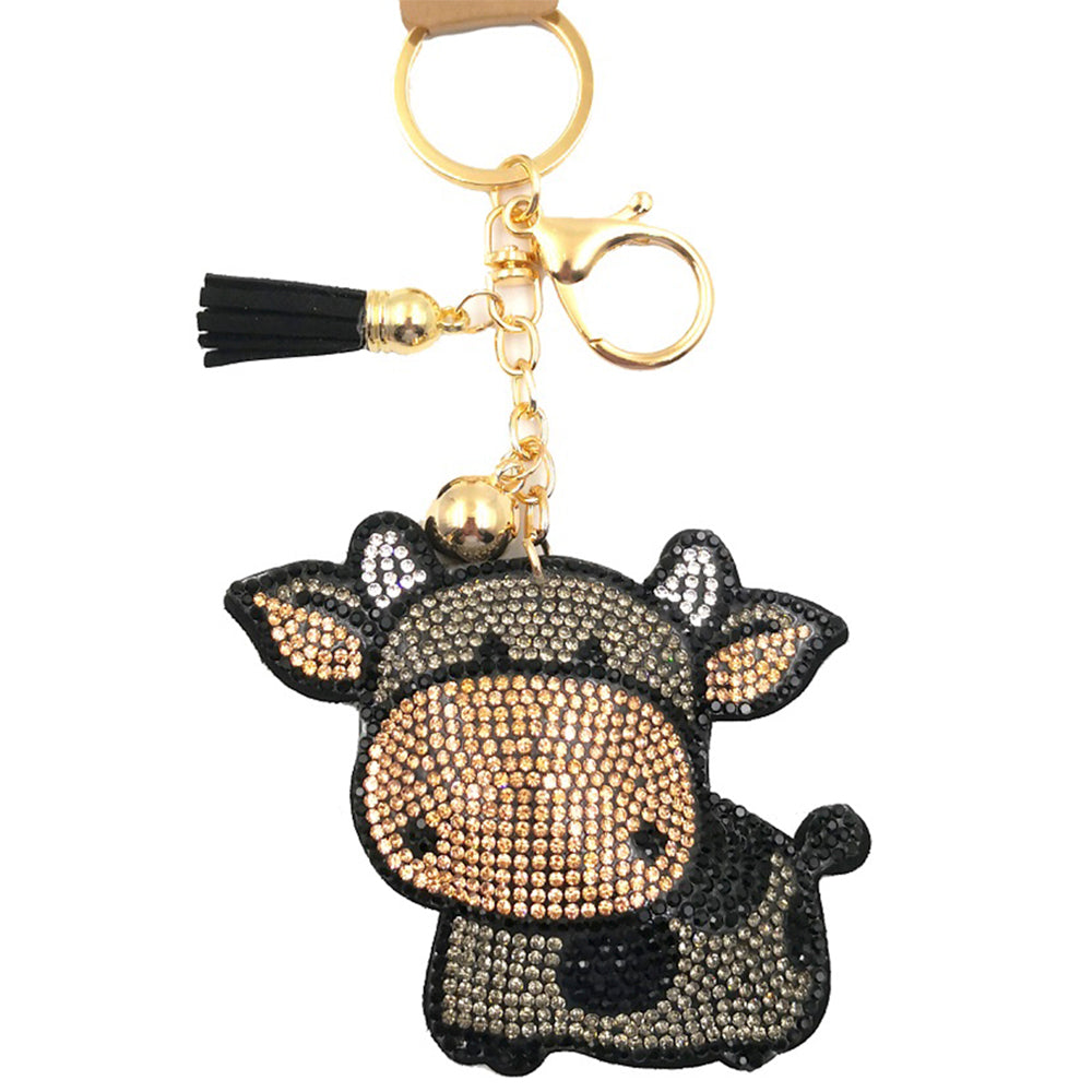 RHINESTONE KEY CHAIN