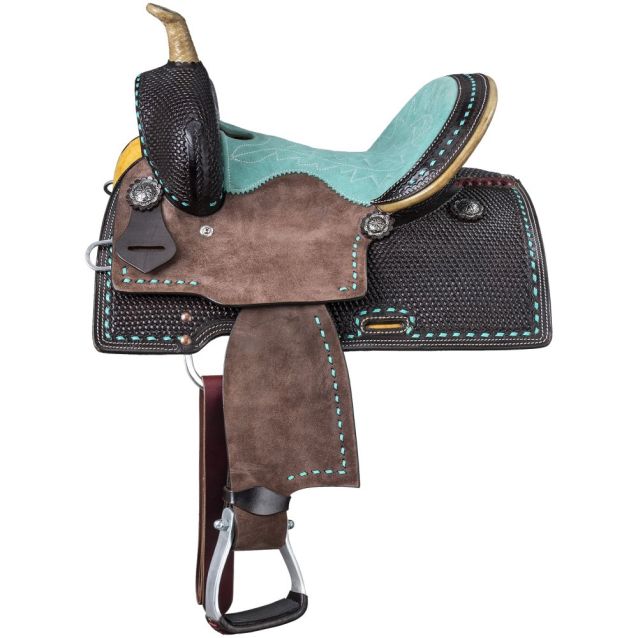 Royal King - Youth Bryson Barrel Saddle
