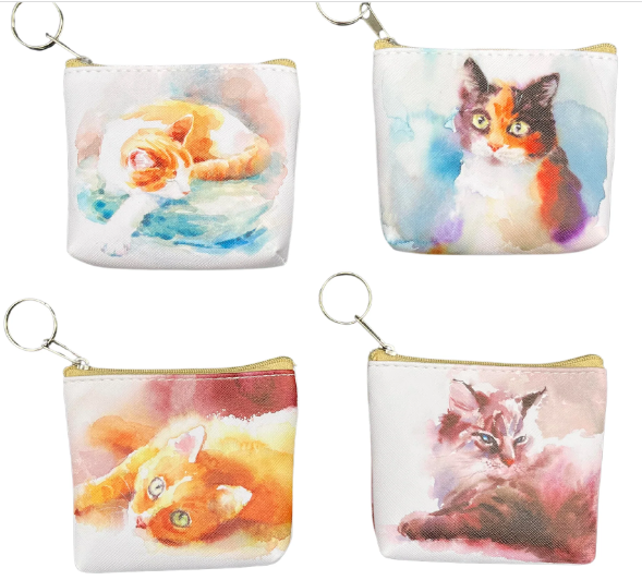 AWST Int'l Coin Purse (Multiple Animals Designs Available)