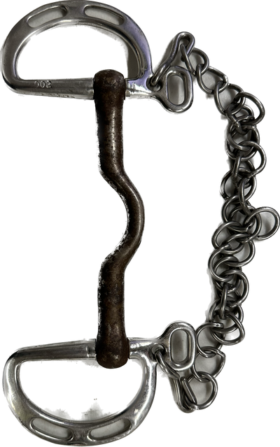 Kimberwick Bit with Curbchain - Used
