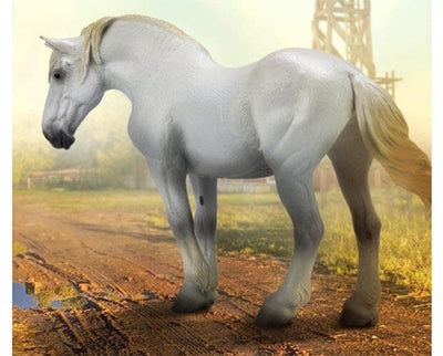 Breyer CollectA Grey Percheron Mare 88702