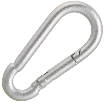 1/4" Electro Galvanized Spring Snap Link