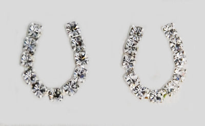 The Finishing Touch - Stud Horseshoe Earrings Large
