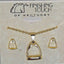 The Finishing Touch - Stirrup Necklace Set