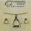 The Finishing Touch - Stirrup Necklace Set