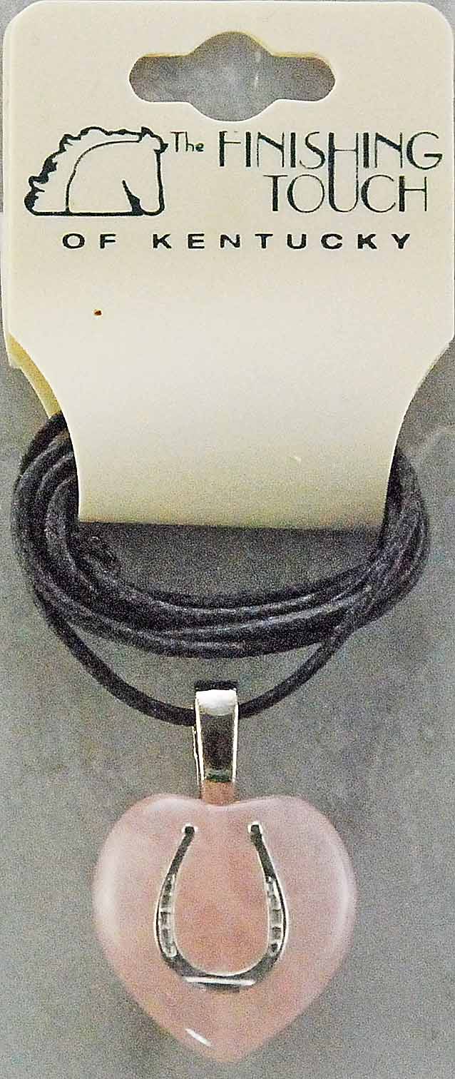 The Finishing Touch - Stone Heart Necklace