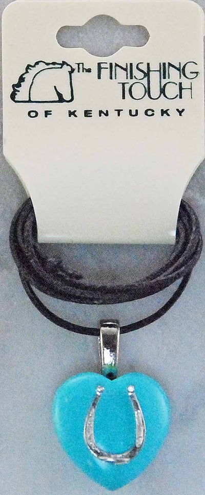 The Finishing Touch - Stone Heart Necklace