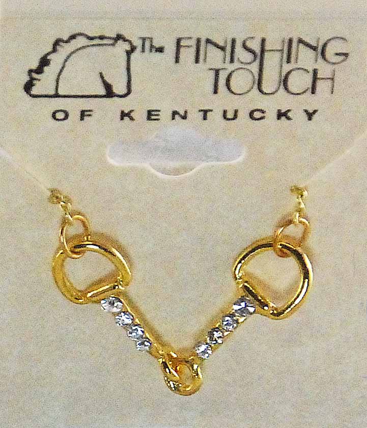 The Finishing Touch - Snaffle Bit Necklace