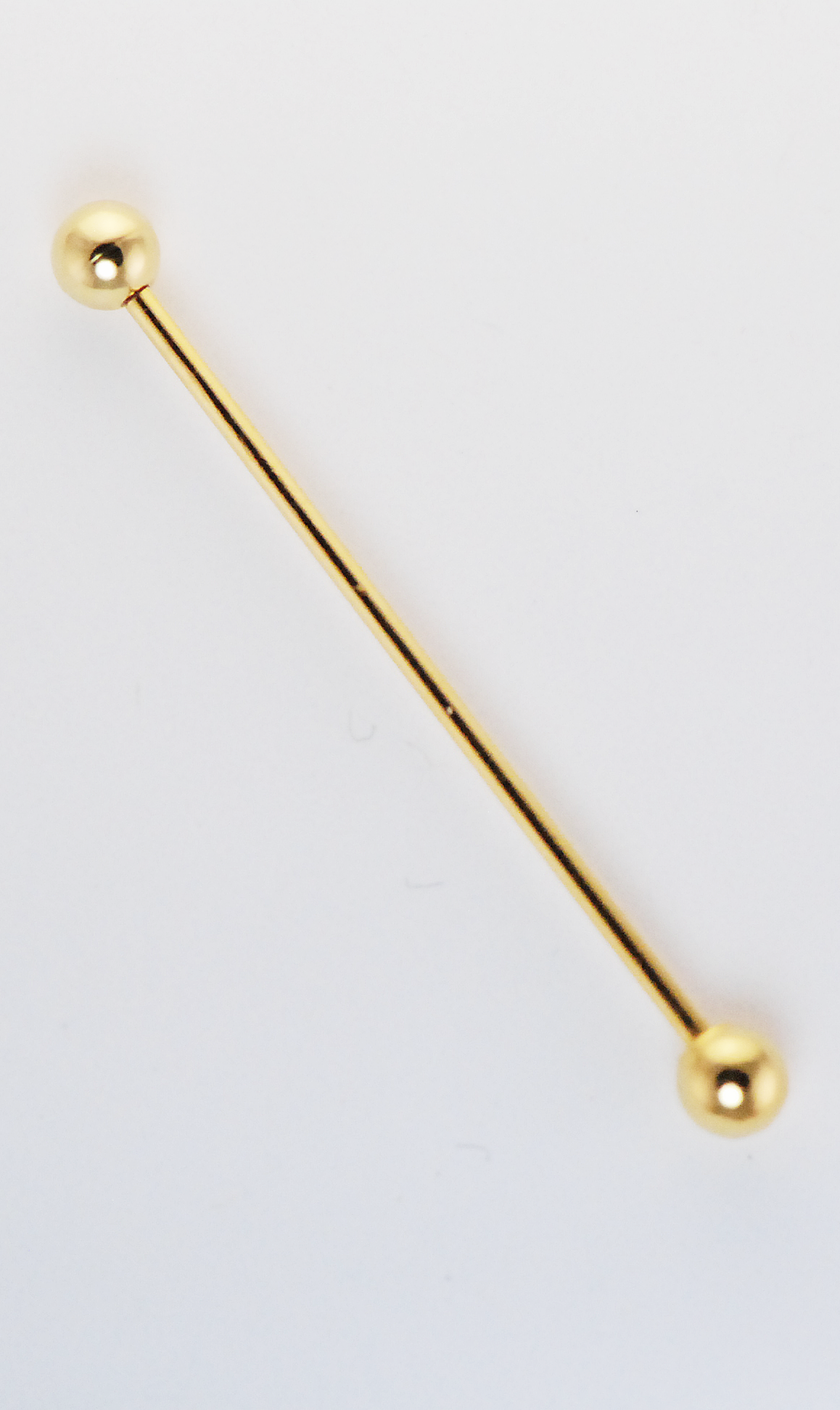 The Finishing Touch - Gold Finish Collar Bars