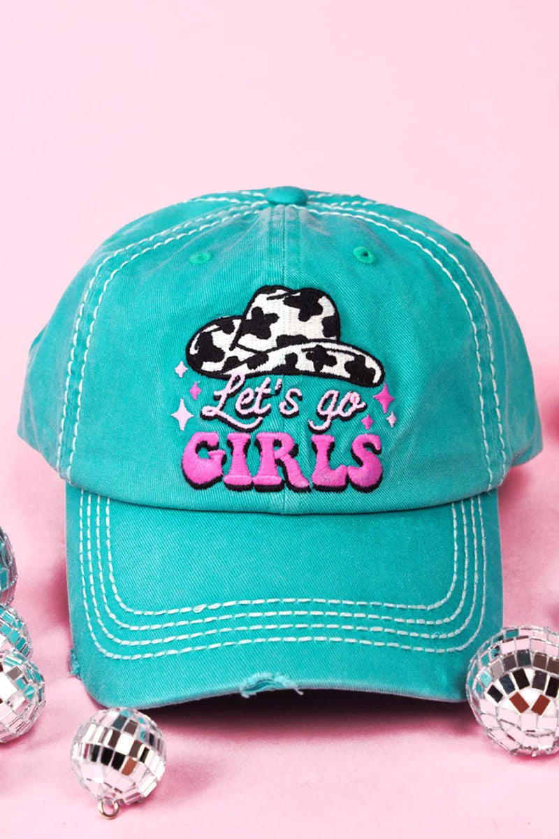 'LET'S GO GIRLS' CAP