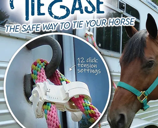 Tie Ease - Horse Safety Tie - 2 pack