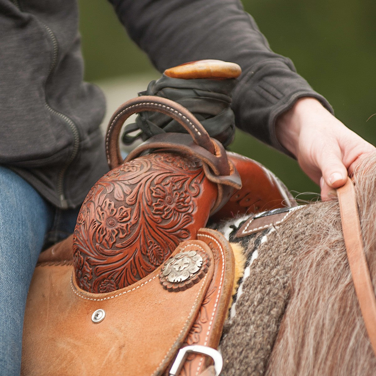 Martin Saddlery Leather Night Latch