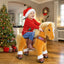 Model Y® Light Brown Horse Rideable Toy for Age 3-4