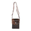 Montana West - 100% Genuine Leather Hair-On Cowhide Collection Crossbody - Chocolate Brown
