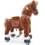 Model U® Horse Ride-On Toy Age 4–7 – Brown