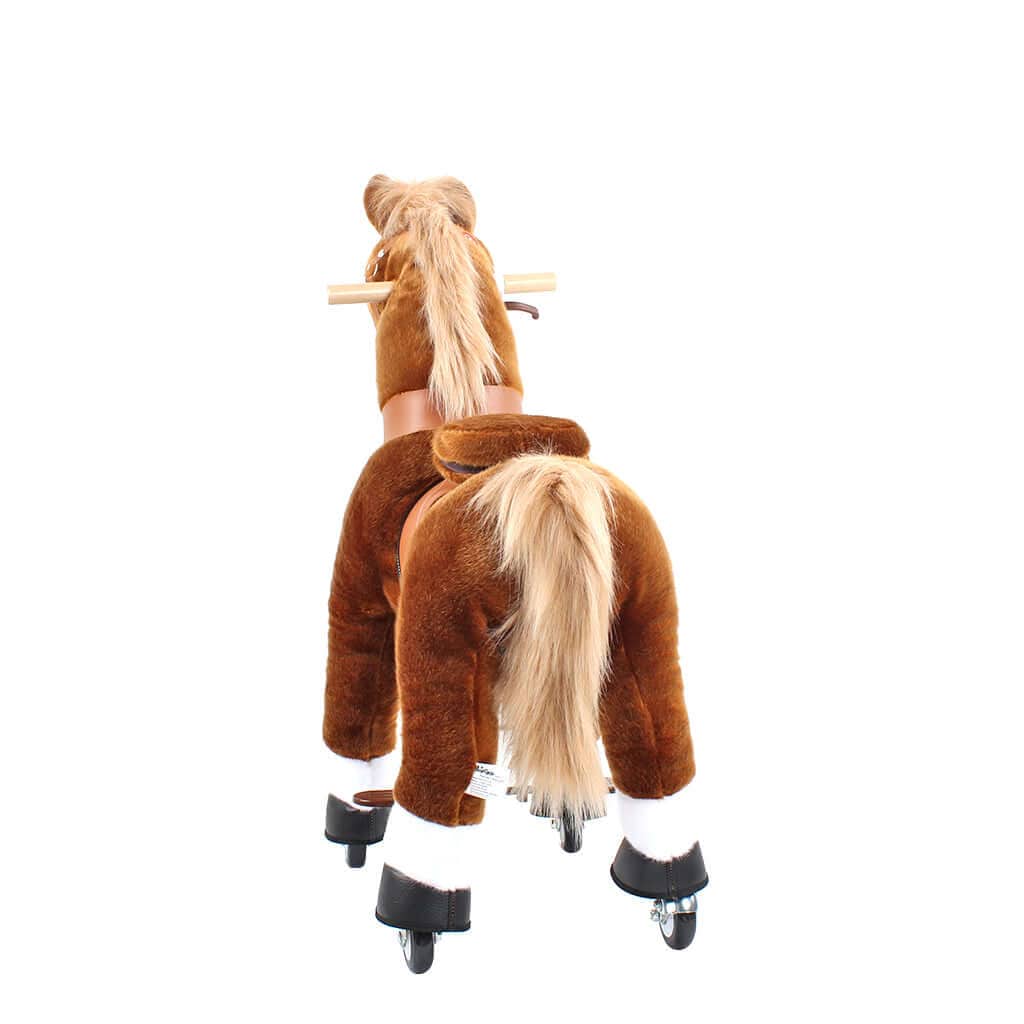 Model U® Horse Ride-On Toy Age 4–7 – Brown