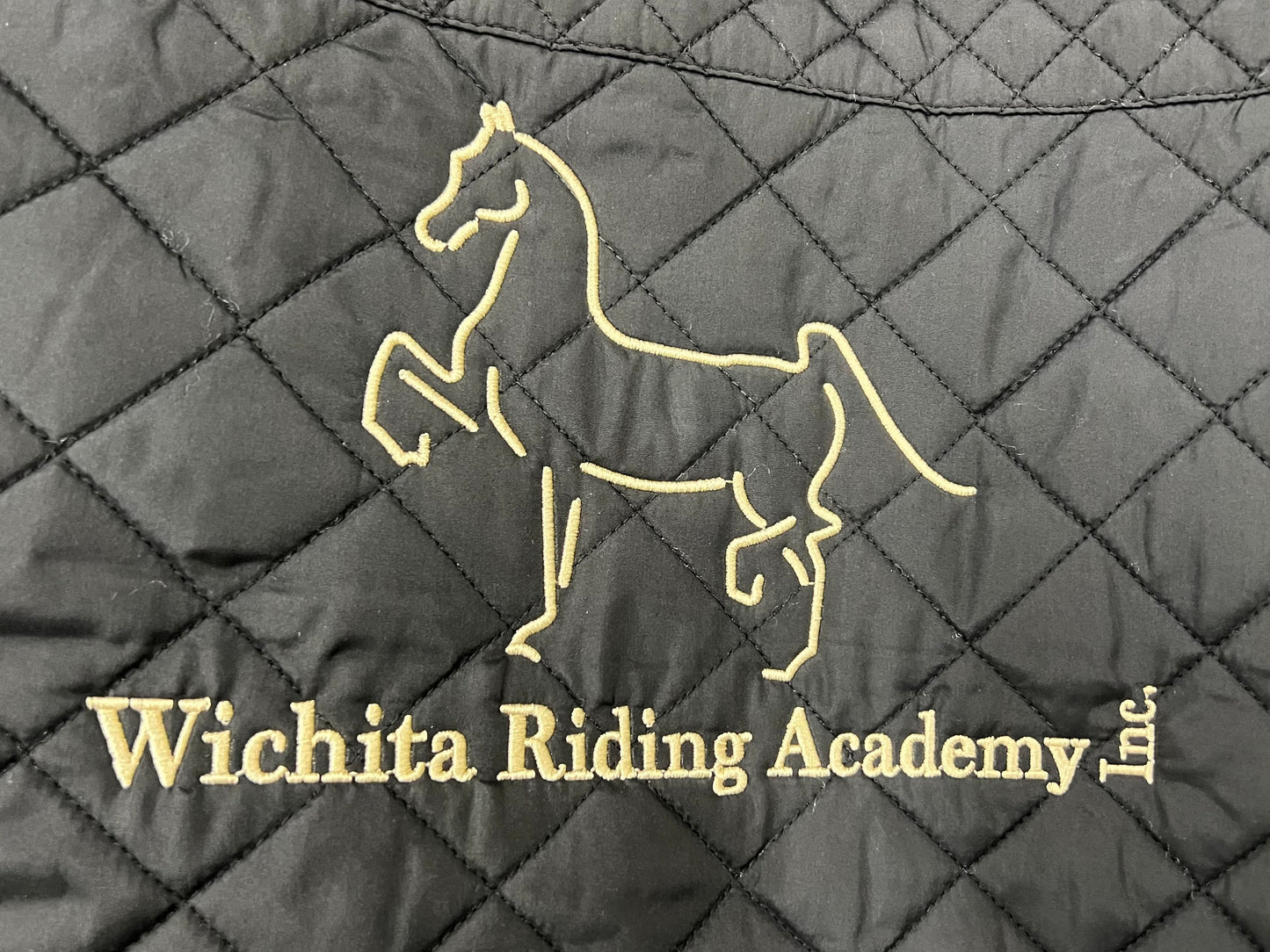 WIchita Riding Academy Sleevless Quilted Vest