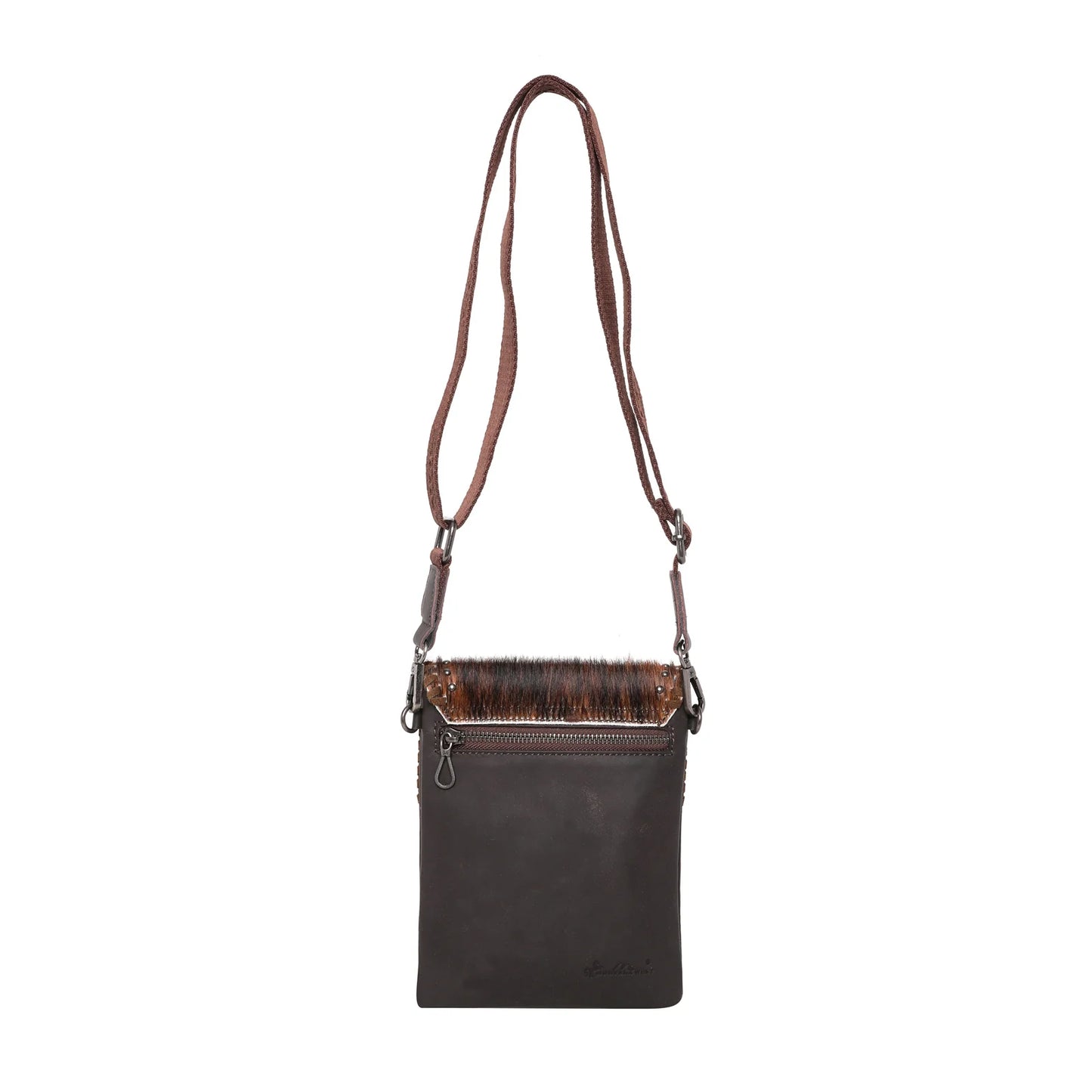 Montana West 100% Genuine Leather Hair-On Cowhide Collection Crossbody
