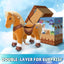 Model Y® Light Brown Horse Rideable Toy for Age 3-4
