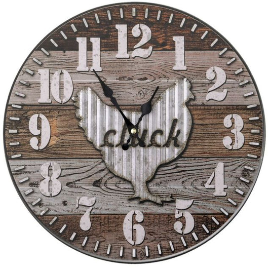 RUSTIC WALL CLOCK