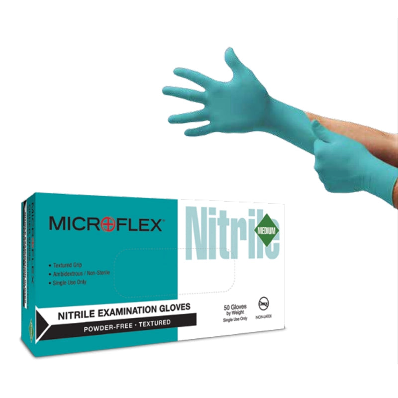 Microflex Nitrile Examination Gloves Medium