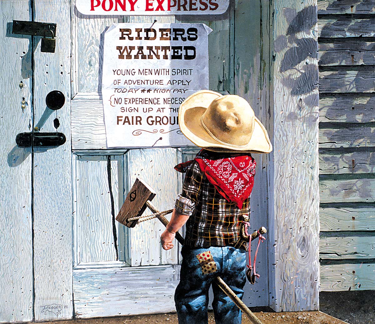 "Riders Wanted" 1,000 Piece Puzzle