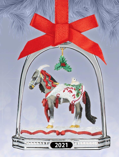 Breyer Arctic Grandeur Holiday Horse | Stirrup Ornament