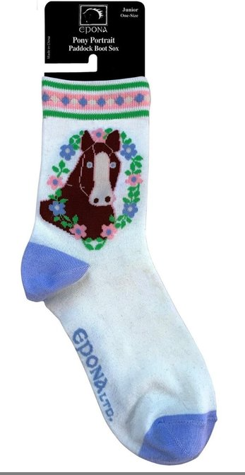 Pony Portrait Paddock Boot Sox