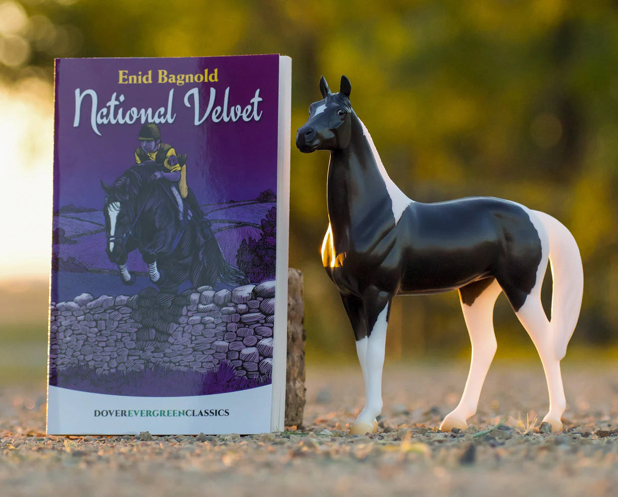 Breyer National Velvet Horse and Book Set 6180