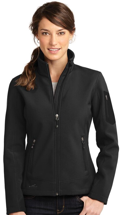 Eddie Bauer Wichita Riding Academy embroidered Ladies Rugged Ripstop Soft Shell Jacket