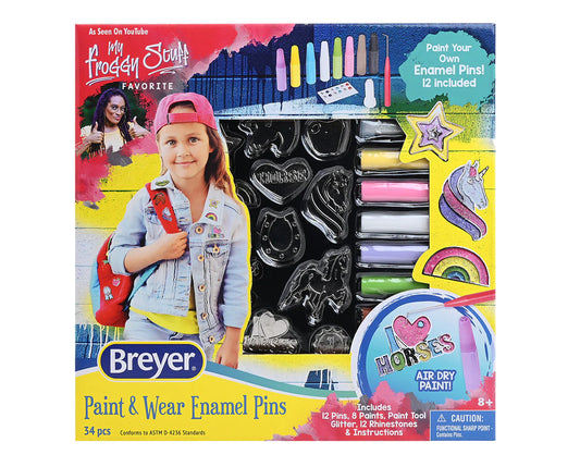 Breyer Paint & Wear Enamel Pins