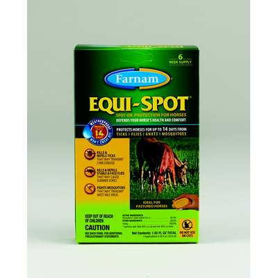 Equi-Spot Fly & Tick Control For Horses (3 doses)