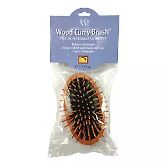 Epona Ltd Wood Curry Brush