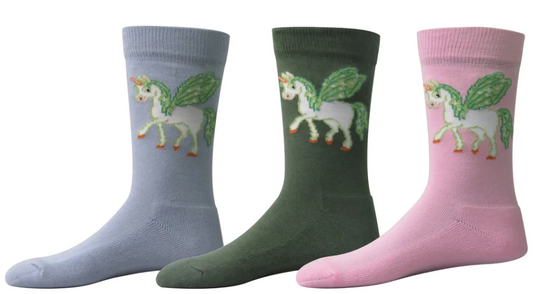 TUFFRIDER UNICORN KIDS SOCKS